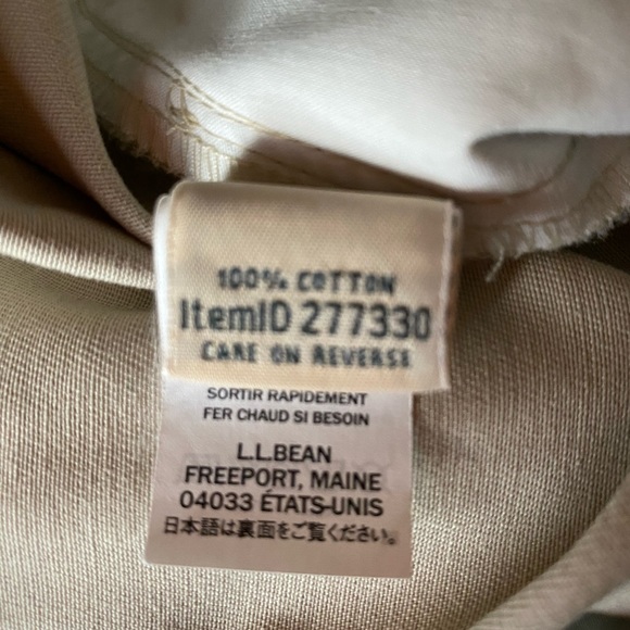 L.L. Bean Classic Fit Women’s Pants Tan Size 20 NWT - Picture 13 of 16